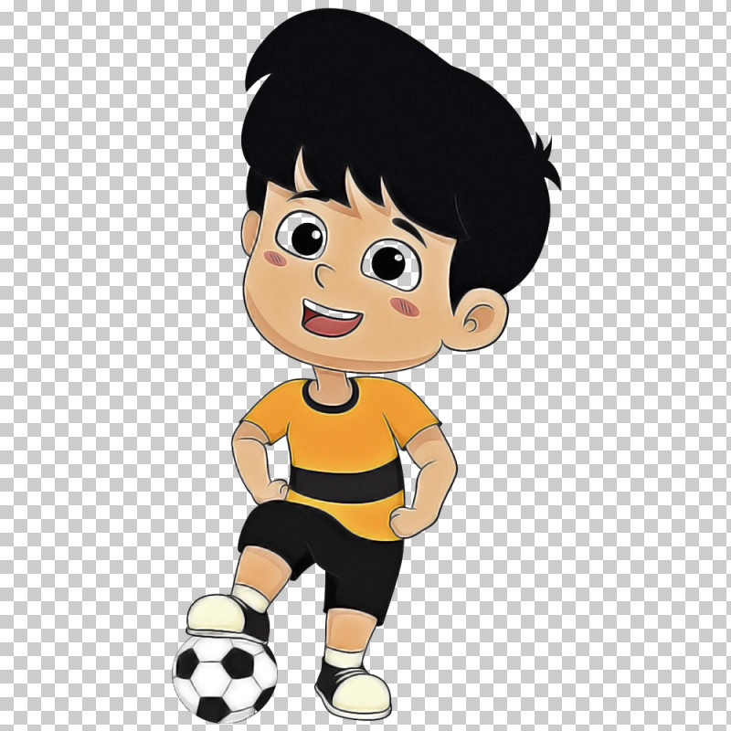 Boy Football Soccer PNG, Clipart, Animation, Ball, Boy, Cartoon, Child Free PNG Download