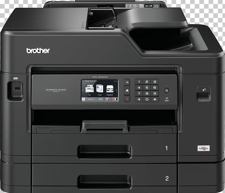 Multi-function Printer Hewlett-Packard Inkjet Printing Brother Industries PNG, Clipart, Adf, Brother, Brother Industries, Brother Mfc, Brother Mfcj5730dw Free PNG Download