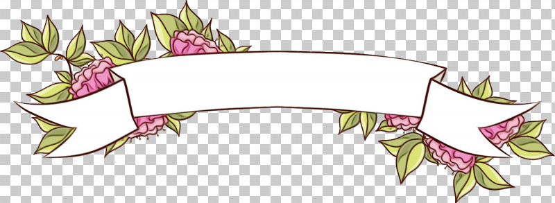 Plant Flower PNG, Clipart, Flower, Flower Ribbon, Paint, Plant, Watercolor Free PNG Download