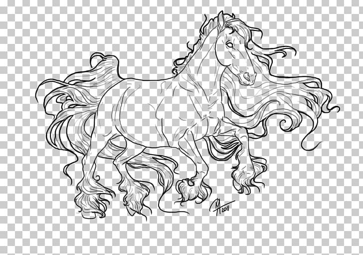 Line Art Gypsy Horse Drawing Pony PNG, Clipart, Art, Artist, Art Nouveau, Artwork, Black Free PNG Download