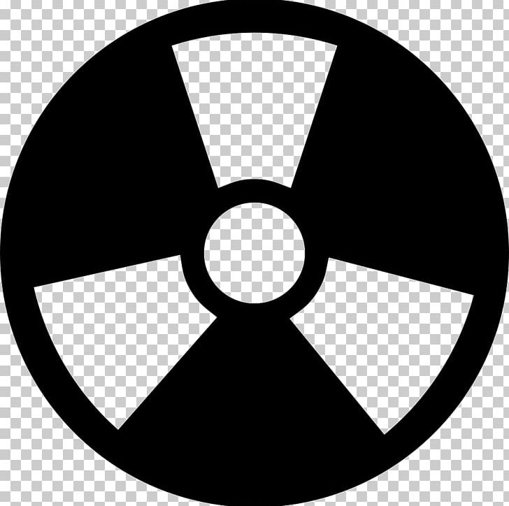 Radioactive Decay Ionizing Radiation Symbol Computer Icons PNG, Clipart, Area, Black, Black And White, Circle, Computer Icons Free PNG Download