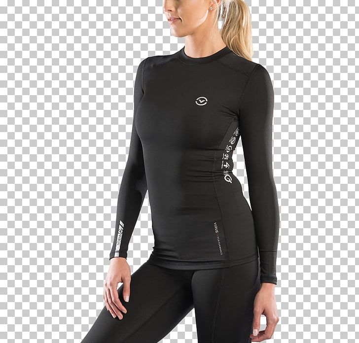 Rash Guard Clothing Sleeve Pants Reebok PNG, Clipart, Active Undergarment, Arm, Black, Clothing, Crew Neck Free PNG Download