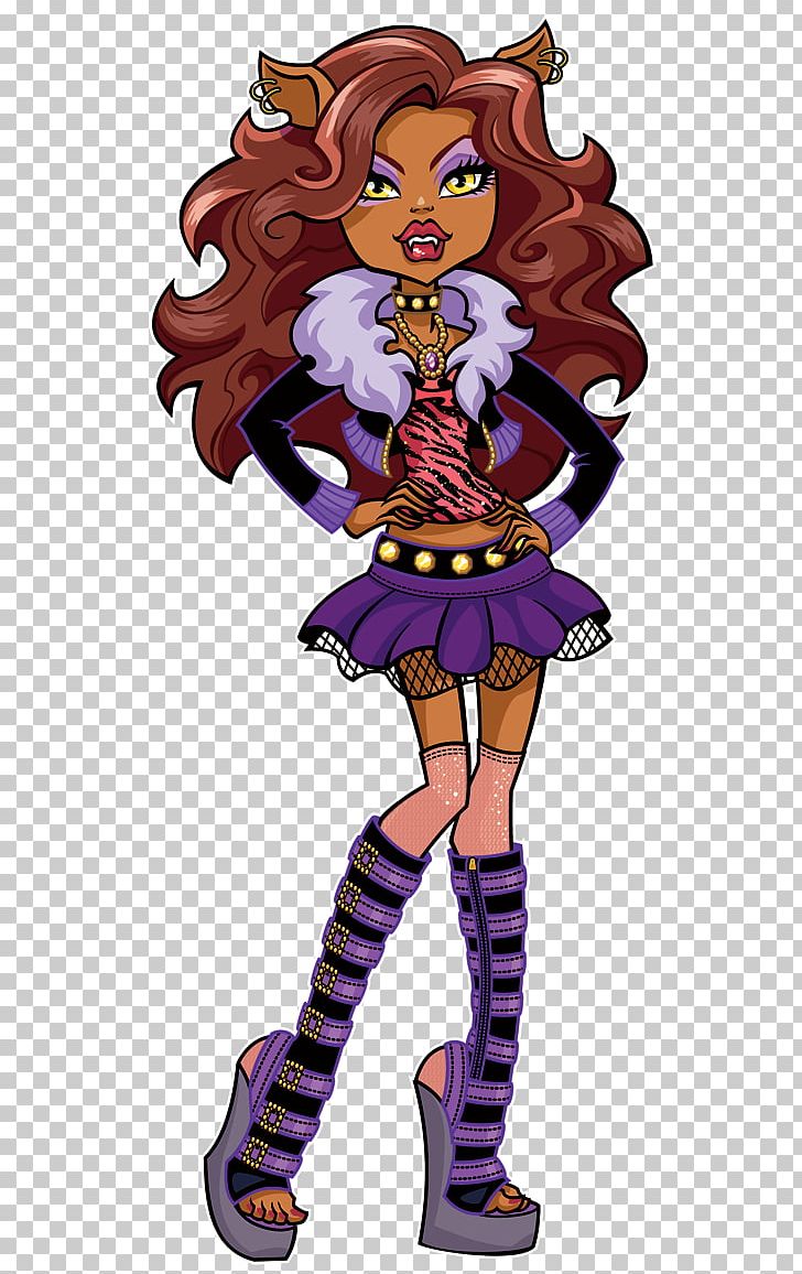 Clawdeen Wolf Monster High Frankie Stein Doll Gray Wolf PNG, Clipart, Art, Cartoon, Child, Clawdeen Wolf, Coloring Book Free PNG Download