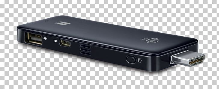 Intel Stick PC Computer Mouse HDMI Personal Computer PNG, Clipart, Adapter, Cable, Computer Accessory, Computer Component, Electronic Device Free PNG Download