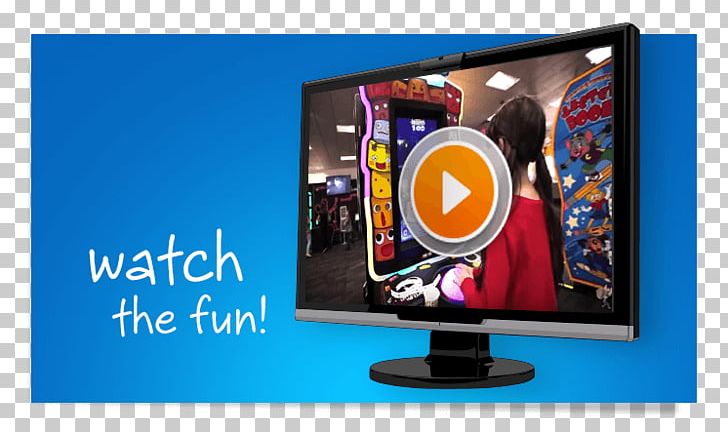 Television Display Advertising Computer Monitors Flat Panel Display PNG, Clipart, Advertising, Brand, Chuck E Cheese, Computer Monitor, Computer Monitors Free PNG Download