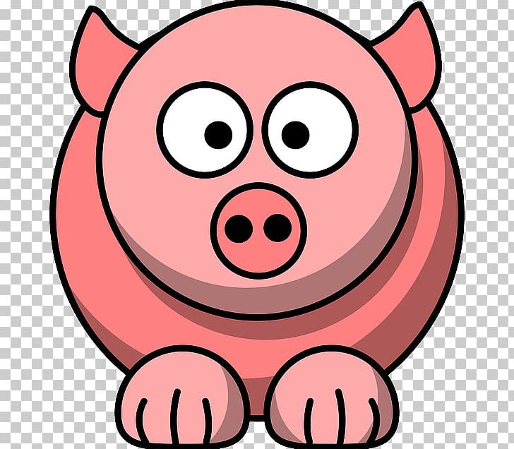 Domestic Pig Cartoon PNG, Clipart, Animal, Area, Artwork, Cartoon, Cheek Free PNG Download