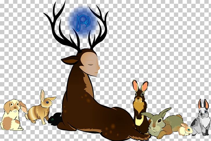 Reindeer The Endless Forest White-tailed Deer Rabbit PNG, Clipart, Antler, Cartoon, Character, Deer, Drawing Free PNG Download