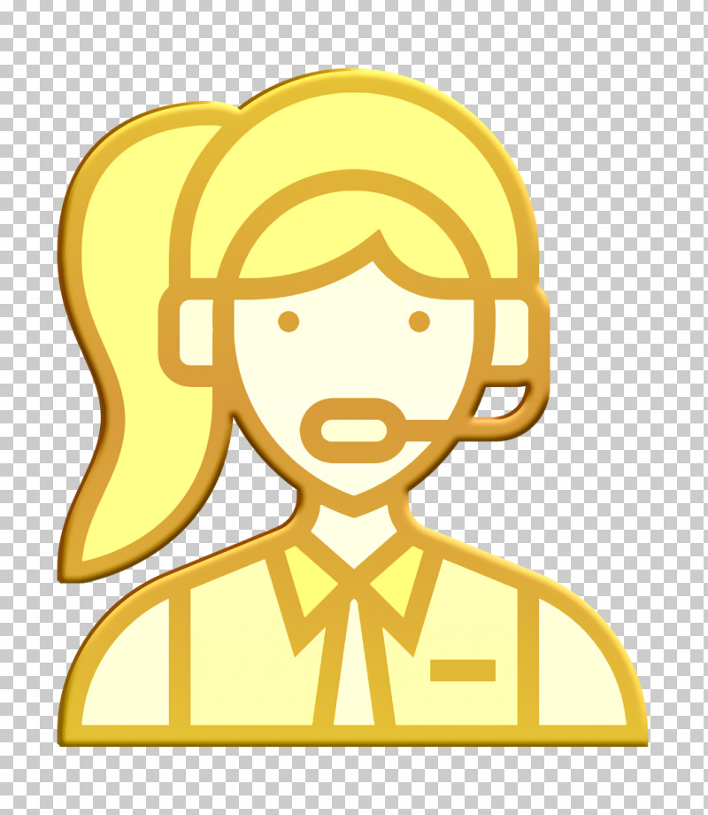 Careers Women Icon Clerk Icon Contact Icon PNG, Clipart, Careers Women Icon, Cartoon, Clerk Icon, Contact Icon, Smile Free PNG Download