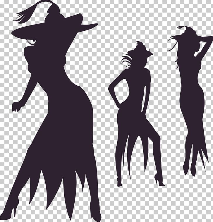 Halloween Witch PNG, Clipart, Art, Background Black, Bat, Black And White, Black Background Free PNG Download