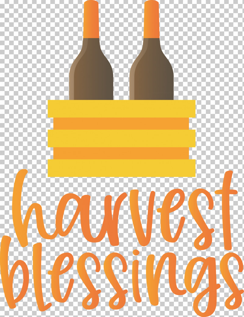 HARVEST BLESSINGS Thanksgiving Autumn PNG, Clipart, Autumn, Bottle, Glass, Glass Bottle, Harvest Blessings Free PNG Download