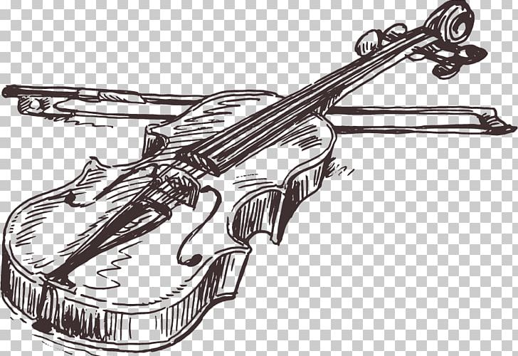Violin Musical Instrument PNG, Clipart, Black And White, Cello, Decorative Patterns, Download, Drawing Free PNG Download