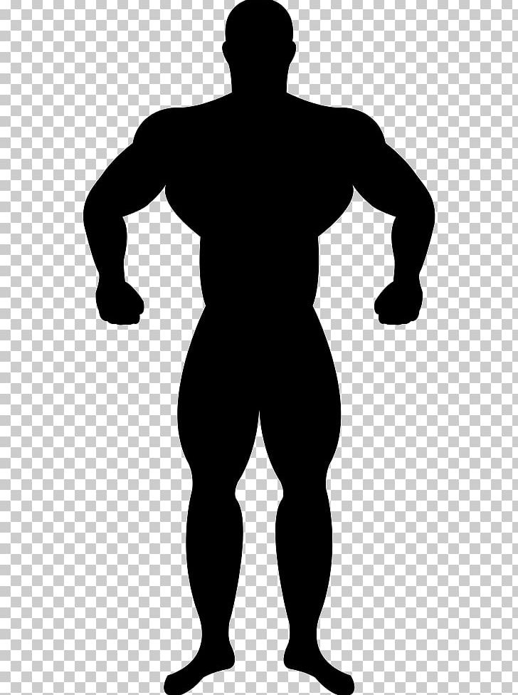 Muscle Silhouette Bodybuilding PNG, Clipart, Animals, Arm, Black, Black And White, Bodybuilding Free PNG Download