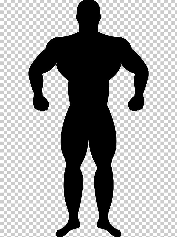 bodybuilding silhouette