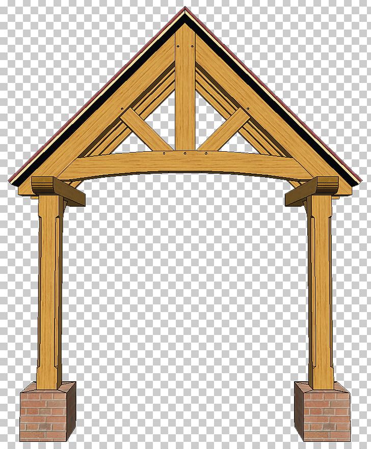 Timber Roof Truss King Post Porch PNG, Clipart, Angle, Arch, Architectural Engineering, Bridge, Building Free PNG Download