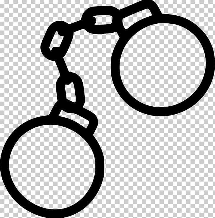 Handcuffs Arrest Graphics Police PNG, Clipart, Arrest, Black And White, Circle, Computer Icons, Crime Free PNG Download