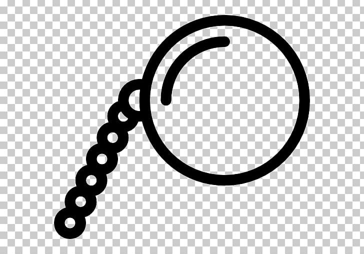 Monocle Computer Icons Glasses PNG, Clipart, Area, Black And White, Body Jewelry, Circle, Clothing Accessories Free PNG Download