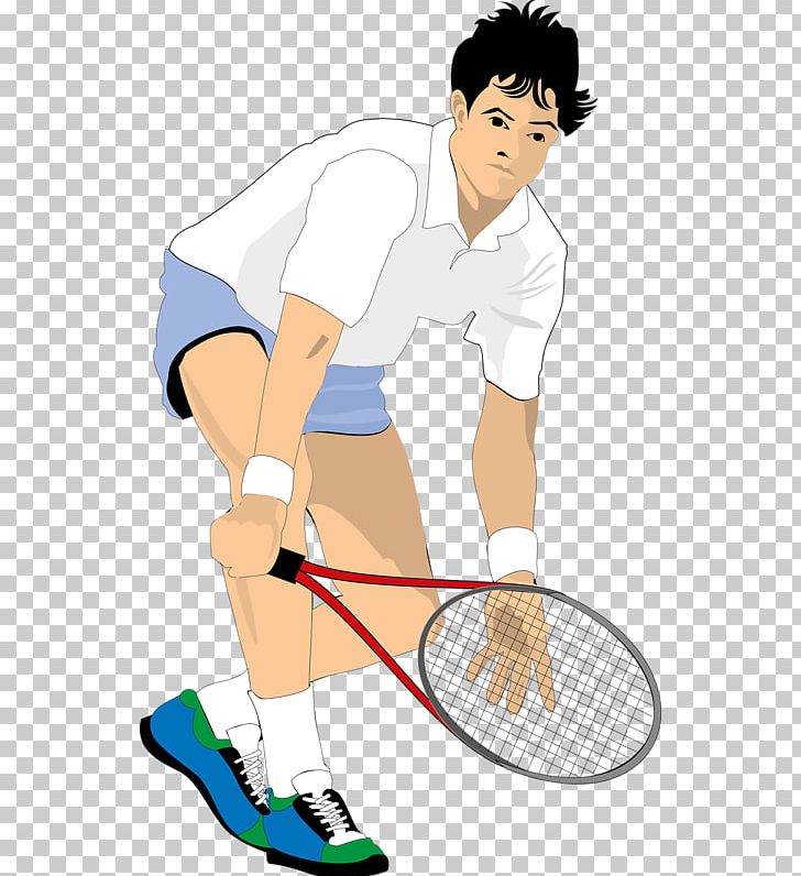 Tennis Player Racket Athlete PNG, Clipart, Arm, Bal, Boy, Euclidean Vector, Football Player Free PNG Download