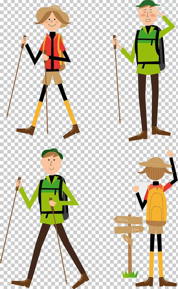 Walking Mountaineering PNG, Clipart, 2 Cute, Area, Artwork, Backpack, Cartoon Style Free PNG Download