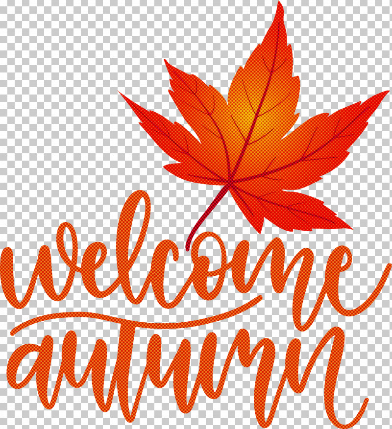 Welcome Autumn Autumn PNG, Clipart, Autumn, Flower, Leaf, Line, Logo Free PNG Download