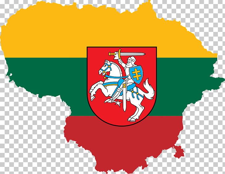 Flag Of Lithuania Map PNG, Clipart, Blank Map, Computer Wallpaper, Europe, Fictional Character, File Negara Flag Map Free PNG Download