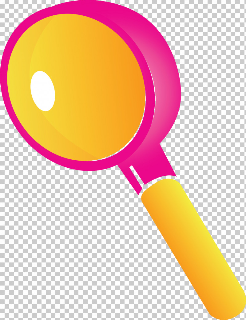 Magnifying Glass Magnifier PNG, Clipart, Magnifier, Magnifying Glass, Yellow Free PNG Download