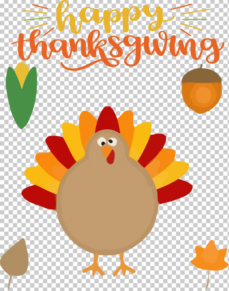 Happy Thanksgiving Turkey PNG, Clipart, Beak, Biology, Cartoon, Geometry, Happy Thanksgiving Free PNG Download