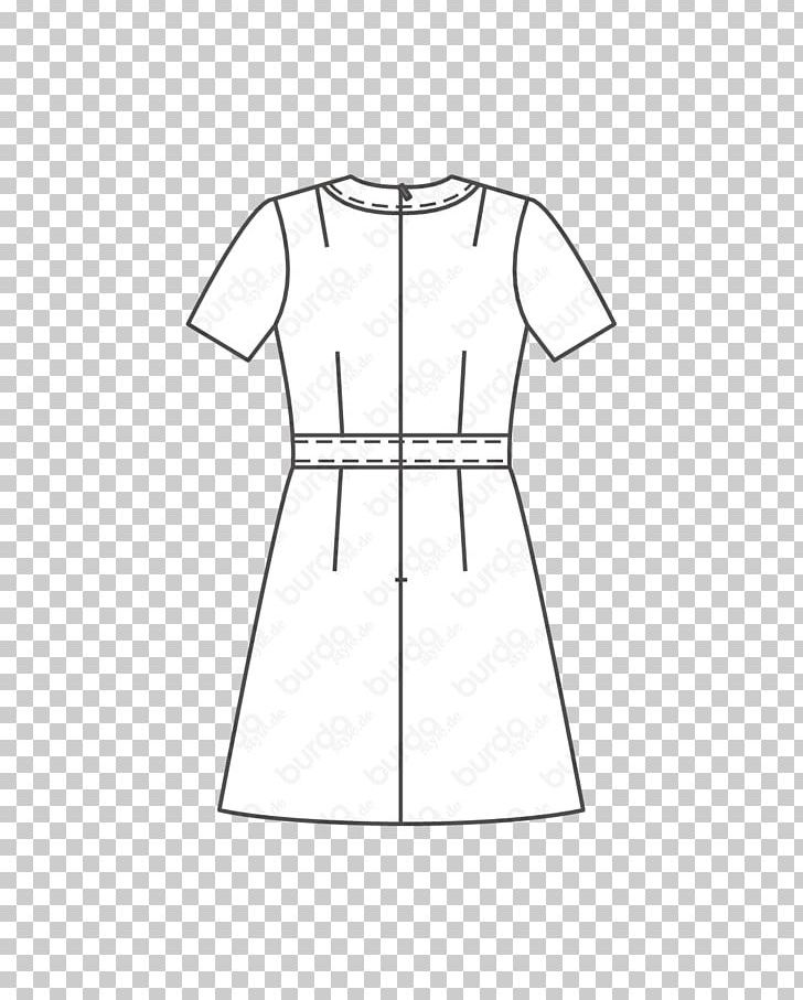 Pattern T-shirt Sleeve Dress Fashion PNG, Clipart, Aline, Black, Black And White, Burda Style, Clothing Free PNG Download