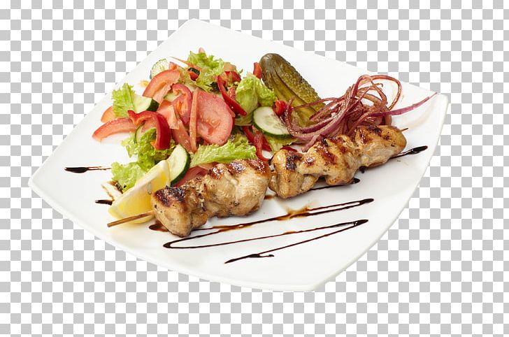 Yakitori Souvlaki Gyro Kebab French Fries PNG, Clipart, Animal Source Foods, Brochette, Chicken Meat, Cuisine, Dish Free PNG Download