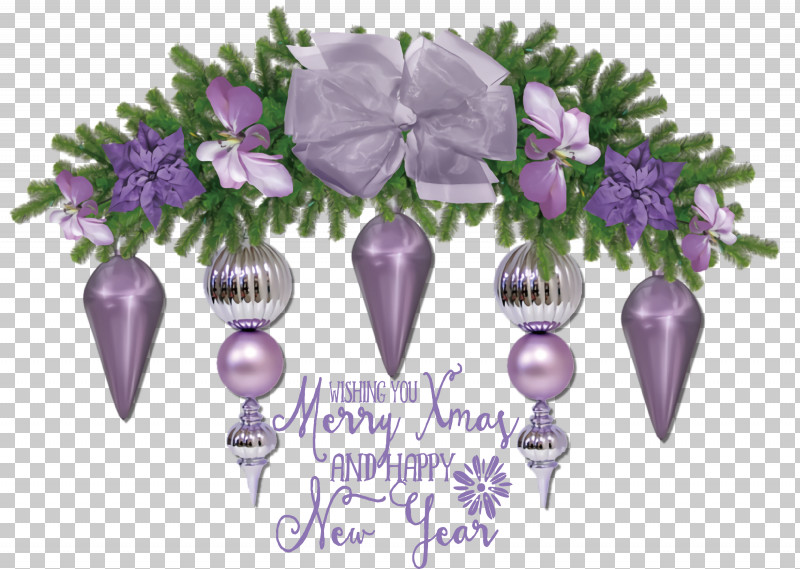 Merry Christmas Happy New Year PNG, Clipart, Christmas Day, Cut Flowers, Drawing, Flower, Happy New Year Free PNG Download