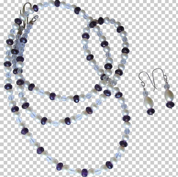 Pearl Necklace Bead Cobalt Blue Jewellery PNG, Clipart, Amethyst, Bead, Blue, Body Jewellery, Body Jewelry Free PNG Download