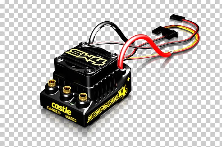 Electronic Speed Control Radio-controlled Car Brushless DC Electric Motor Castle Creations PNG, Clipart, Car, Circuit Component, Com, Computer Software, Electric Motor Free PNG Download