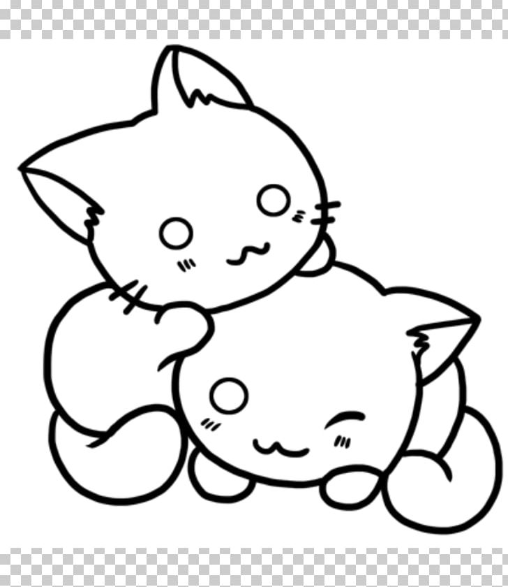 Kitten Cat Drawing PNG, Clipart, Animals, Black, Carnivoran, Cartoon, Cat Like Mammal Free PNG Download