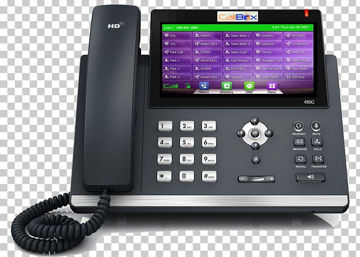 VoIP Phone Voice Over IP Session Initiation Protocol Yealink SIP-T48G Telephone PNG, Clipart, Business Telephone System, Communication, Corded Phone, Electronics, Gadget Free PNG Download