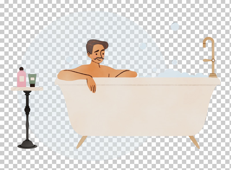 Furniture Bathtub Sitting Angle Cartoon PNG, Clipart, Angle, Bath Time, Bathtub, Cartoon, Furniture Free PNG Download