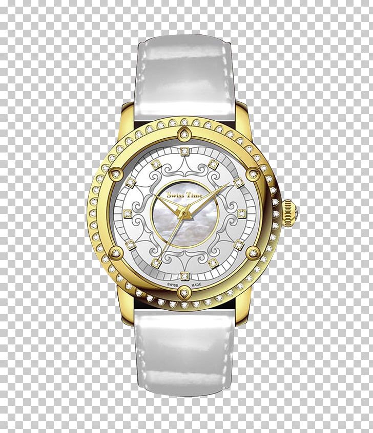Watch Strap Platinum Gold PNG, Clipart, Brand, Glass, Gold, Leather, Metal Free PNG Download