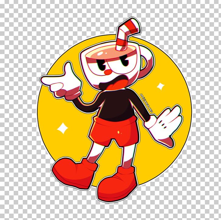 Cuphead Fan Art Drawing PNG, Clipart, Art, Cartoon, Character, Christmas Ornament, Comic Book Free PNG Download