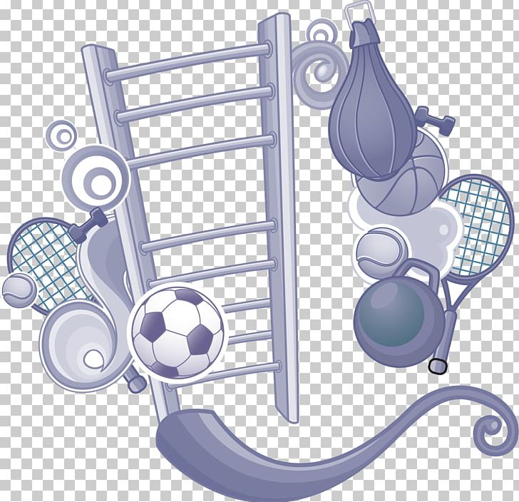 Cartoon Physical Fitness Sport Illustration PNG, Clipart, Angle, Athlete, Blue, Boxing, Circle Free PNG Download
