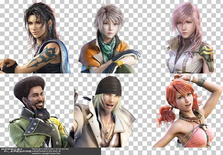 Final Fantasy XIII Xbox 360 PlayStation 3 Video Game PNG, Clipart, Animated Film, Brown Hair, Character, Character Sheet, Costume Free PNG Download
