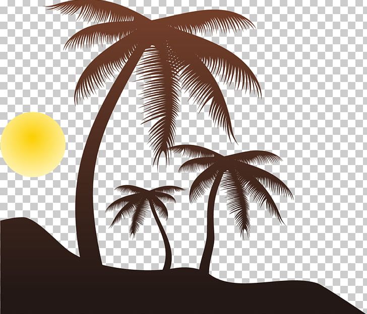 Arecaceae Silhouette Tree PNG, Clipart, Arecaceae, Arecales, Cdr, Clip Art, Computer Icons Free PNG Download