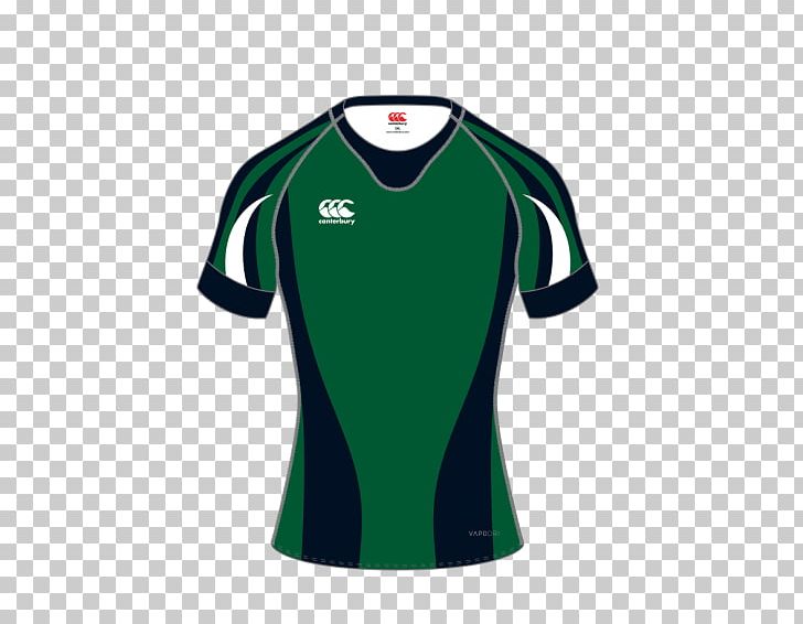 T-shirt Rugby Shirt Sports Fan Jersey Clothing PNG, Clipart, Active Shirt, Black, Canterbury Of New Zealand, Clothing, Green Free PNG Download