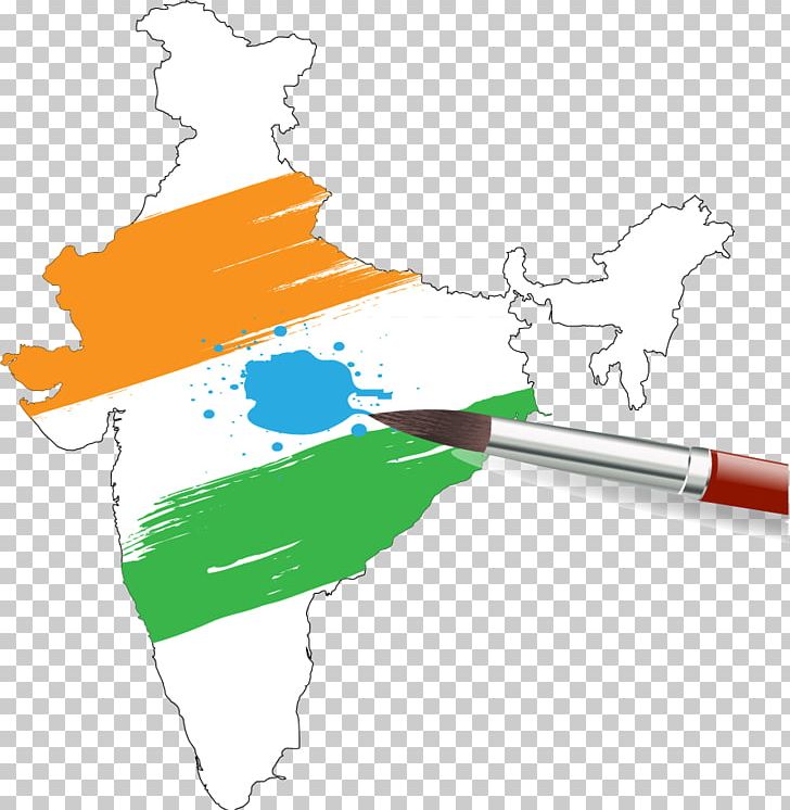 India Map Painting PNG, Clipart, Color, Creative Background, Creative Vector, Diagram, Drawing Free PNG Download