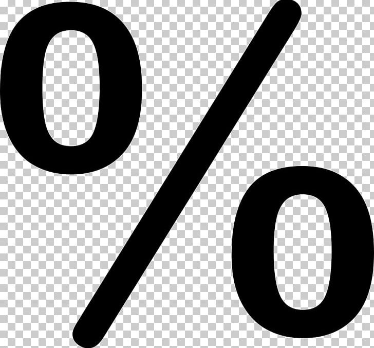 Percent Sign Percentage Symbol Computer Icons PNG, Clipart, Area, Black And White, Brand, Circle, Computer Icons Free PNG Download
