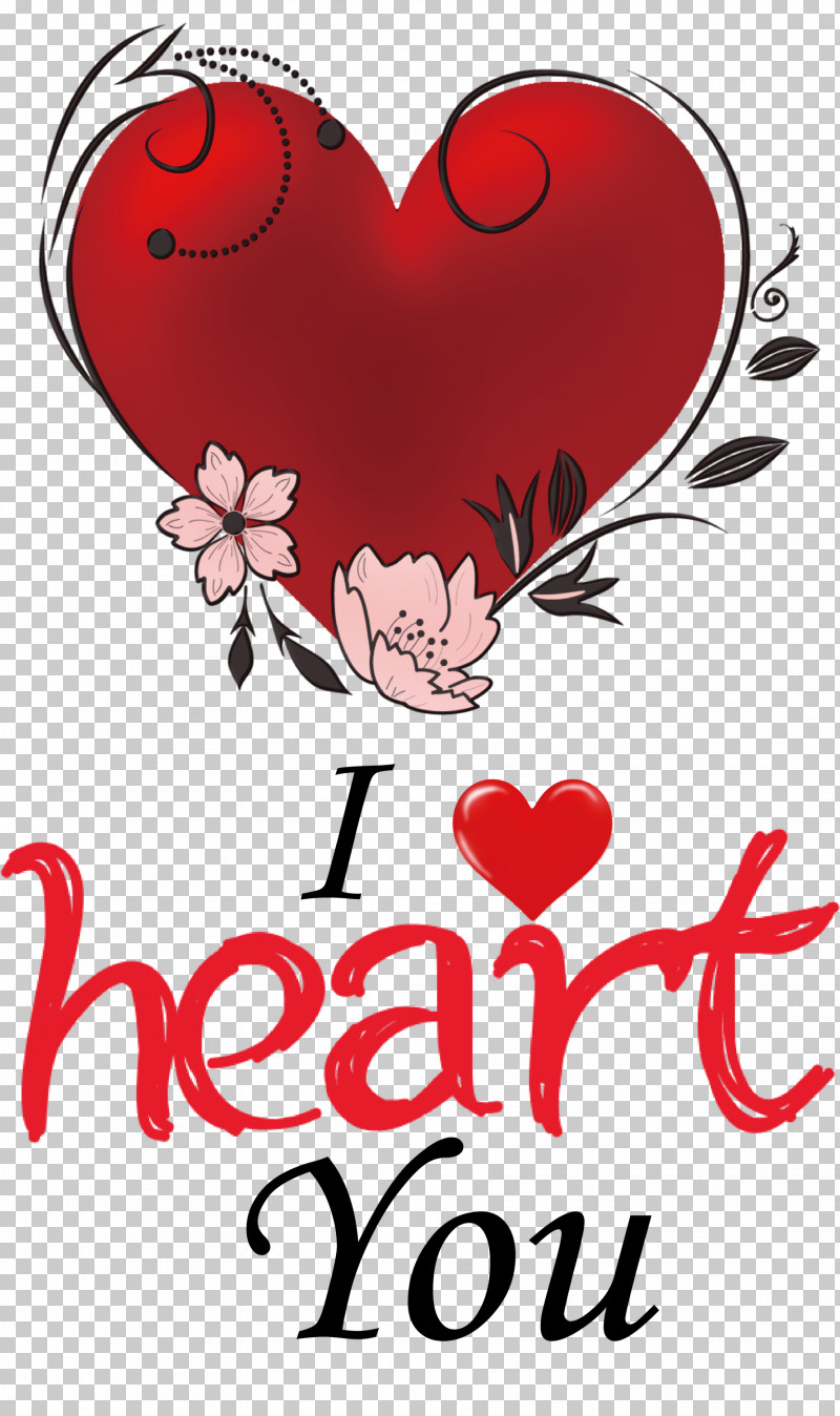 I Heart You I Love You Valentines Day PNG, Clipart, Flower, I Heart You, I Love You, M095, Valentines Day Free PNG Download