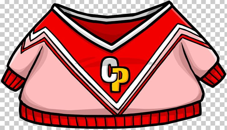 Club Penguin T-shirt Pom-pom Sweater Cheerleading PNG, Clipart, Artwork, Brand, Cheerleading, Cheerleading Uniform, Cheerleading Uniforms Free PNG Download