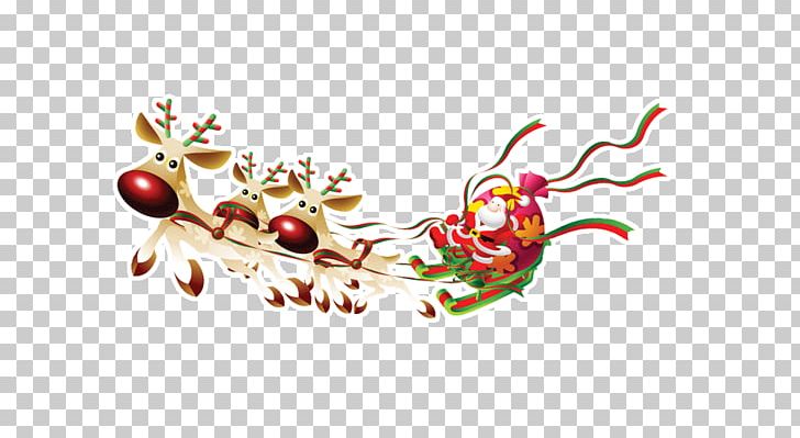 Santa Claus Reindeer Christmas PNG, Clipart, Cartoon, Christma, Christmas Card, Christmas Lights, Computer Wallpaper Free PNG Download