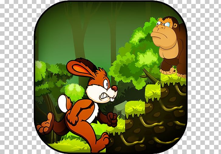 Jungle Bunny Run Jungle Monkey Run Android Jungle Adventures: Super World PNG, Clipart, Adventure, Android, Carnivoran, Cartoon, Fauna Free PNG Download