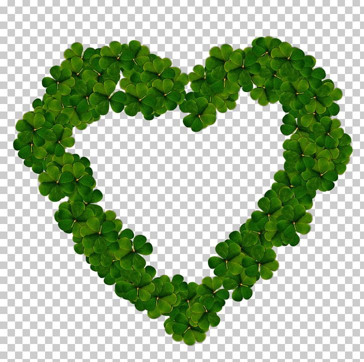 Four-leaf Clover Heart Shamrock PNG, Clipart, Clover, Flowers, Fourleaf Clover, Four Leaf Clover, Grass Free PNG Download