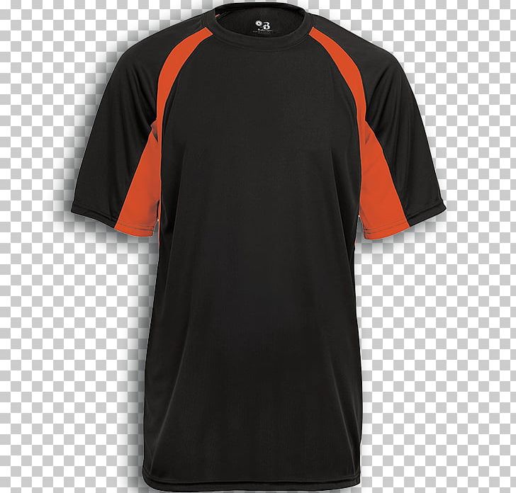 Marucci Boys' Youth Performance T-Shirt Shoulder Sleeve Safety Orange PNG, Clipart,  Free PNG Download