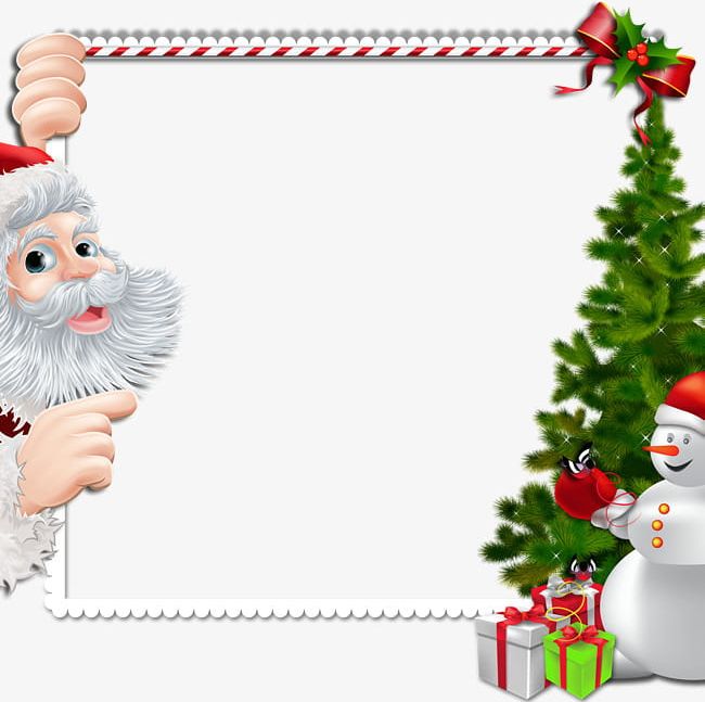 Christmas Border PNG, Clipart, Border Clipart, Cartoon, Celebration, Character, Chart Free PNG Download