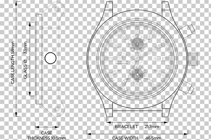 Watch Strap Clothing Accessories White PNG, Clipart, Accessories, Angle, Area, Auto Part, Black Free PNG Download